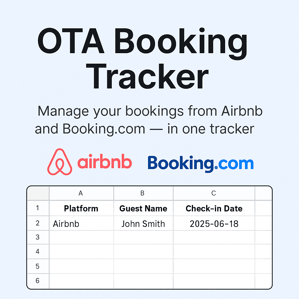 OTA Booking Tracker Preview