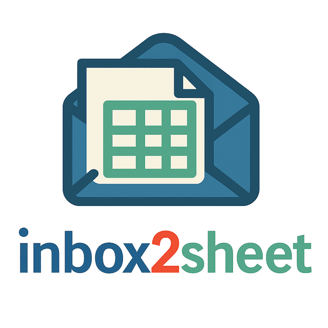 Inbox2Sheet logo – email to sheet automation
